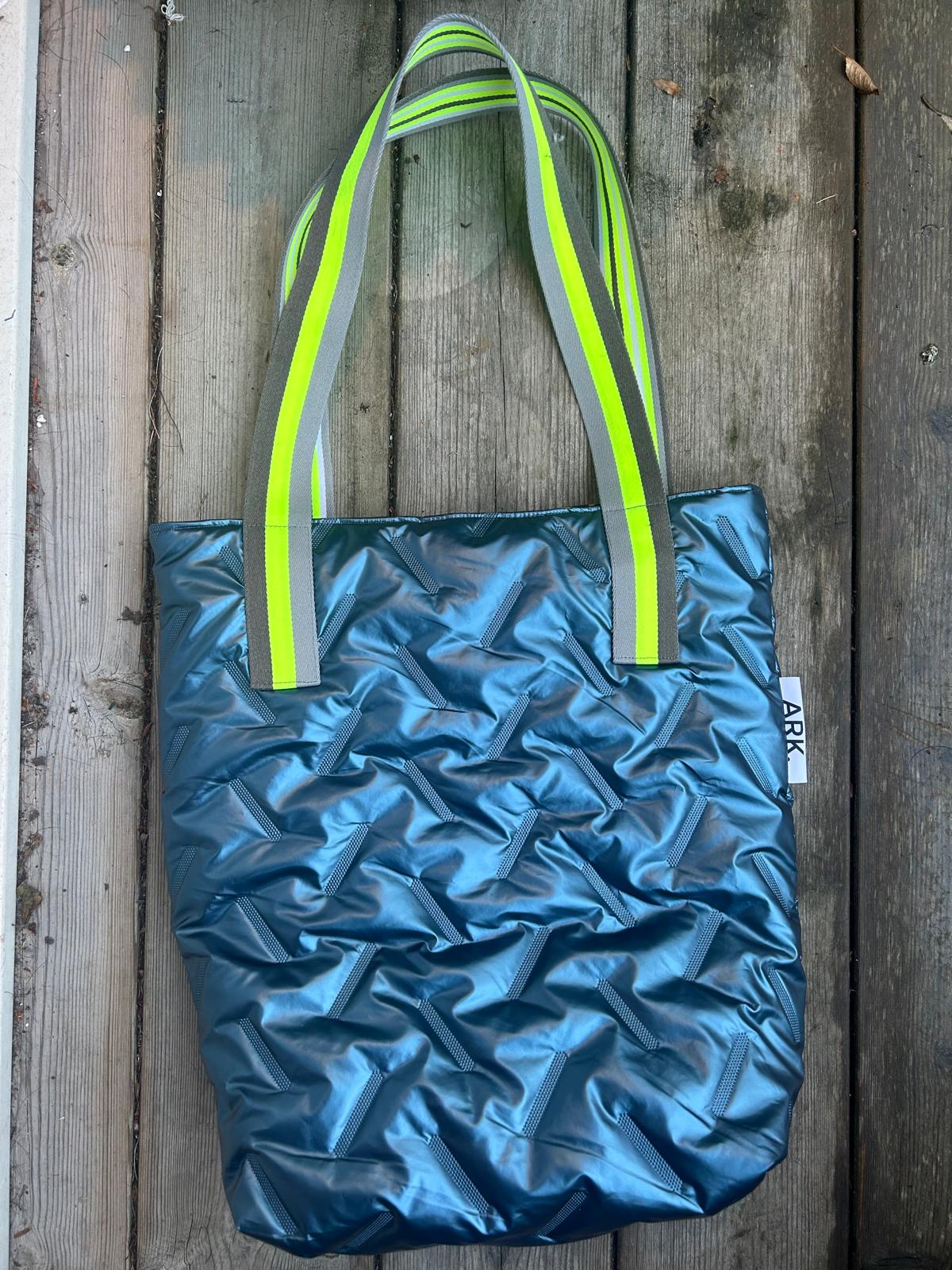 Tote blue/leo