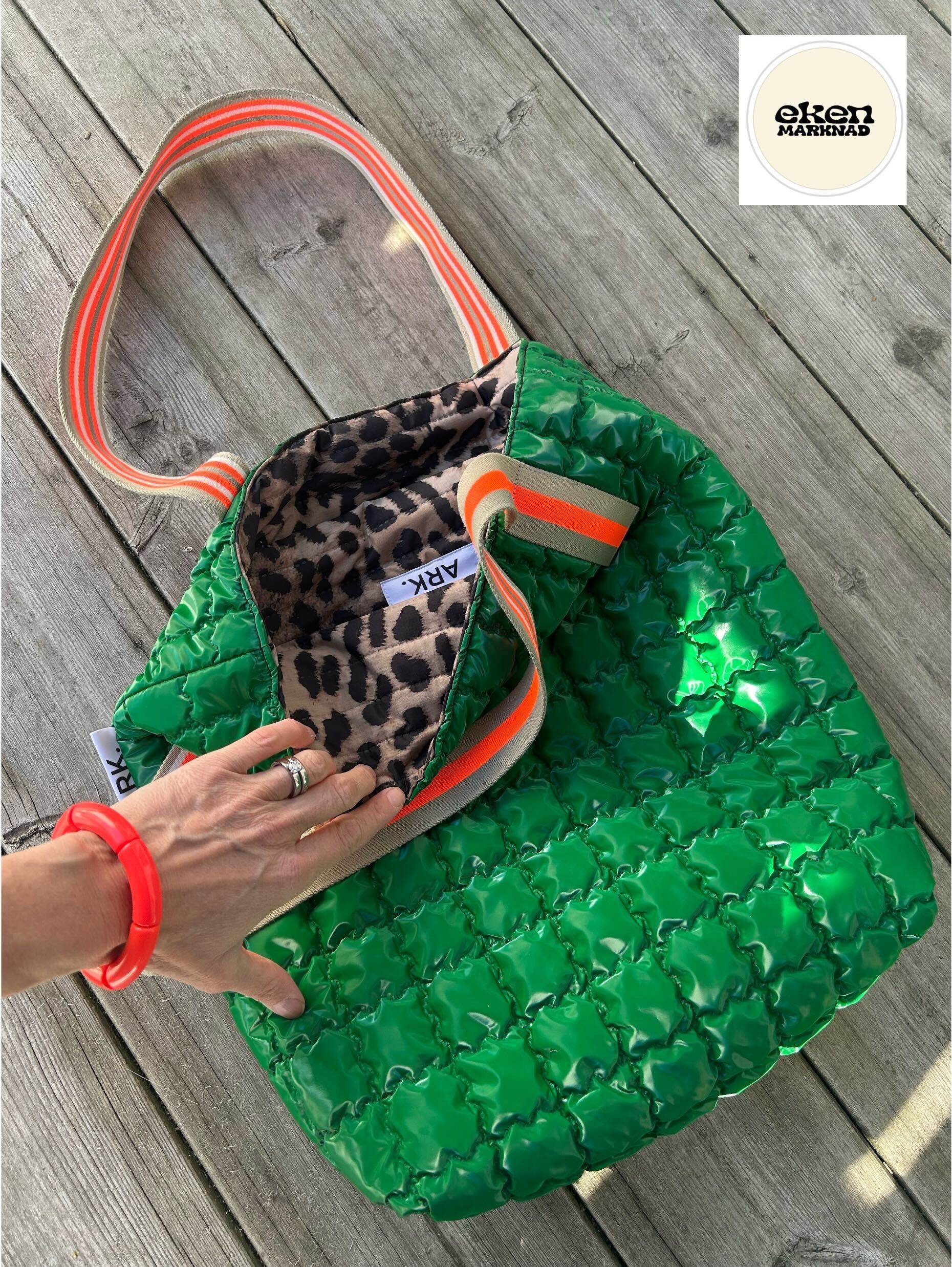 Tote green/leo