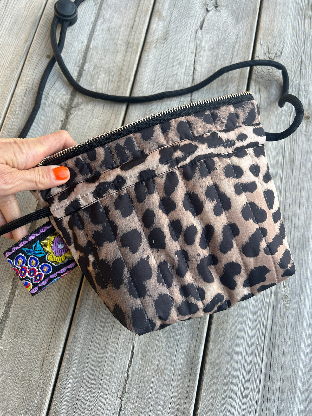 Mobo Bag Metallic Pink/Leo