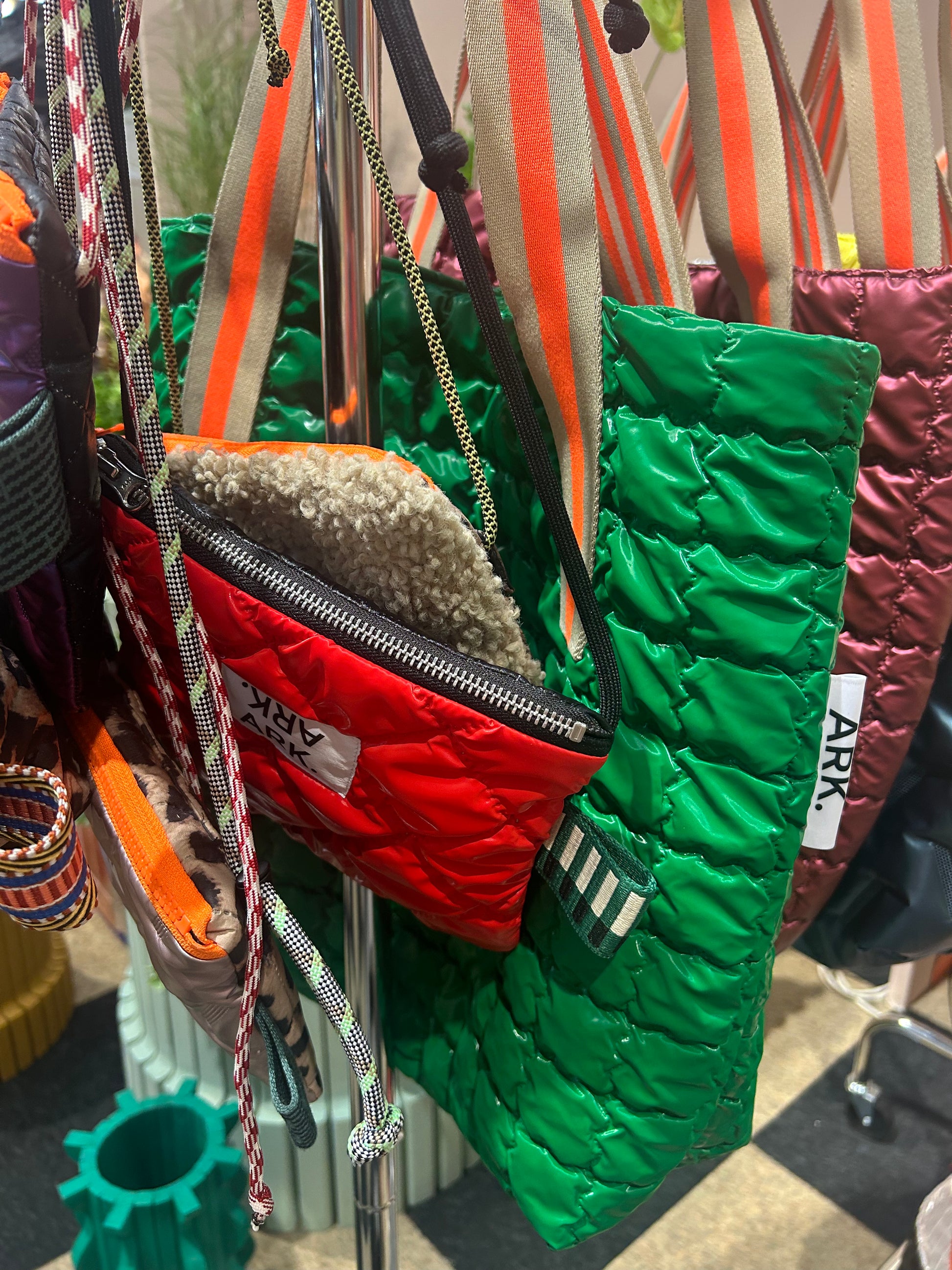 Tote green/leo