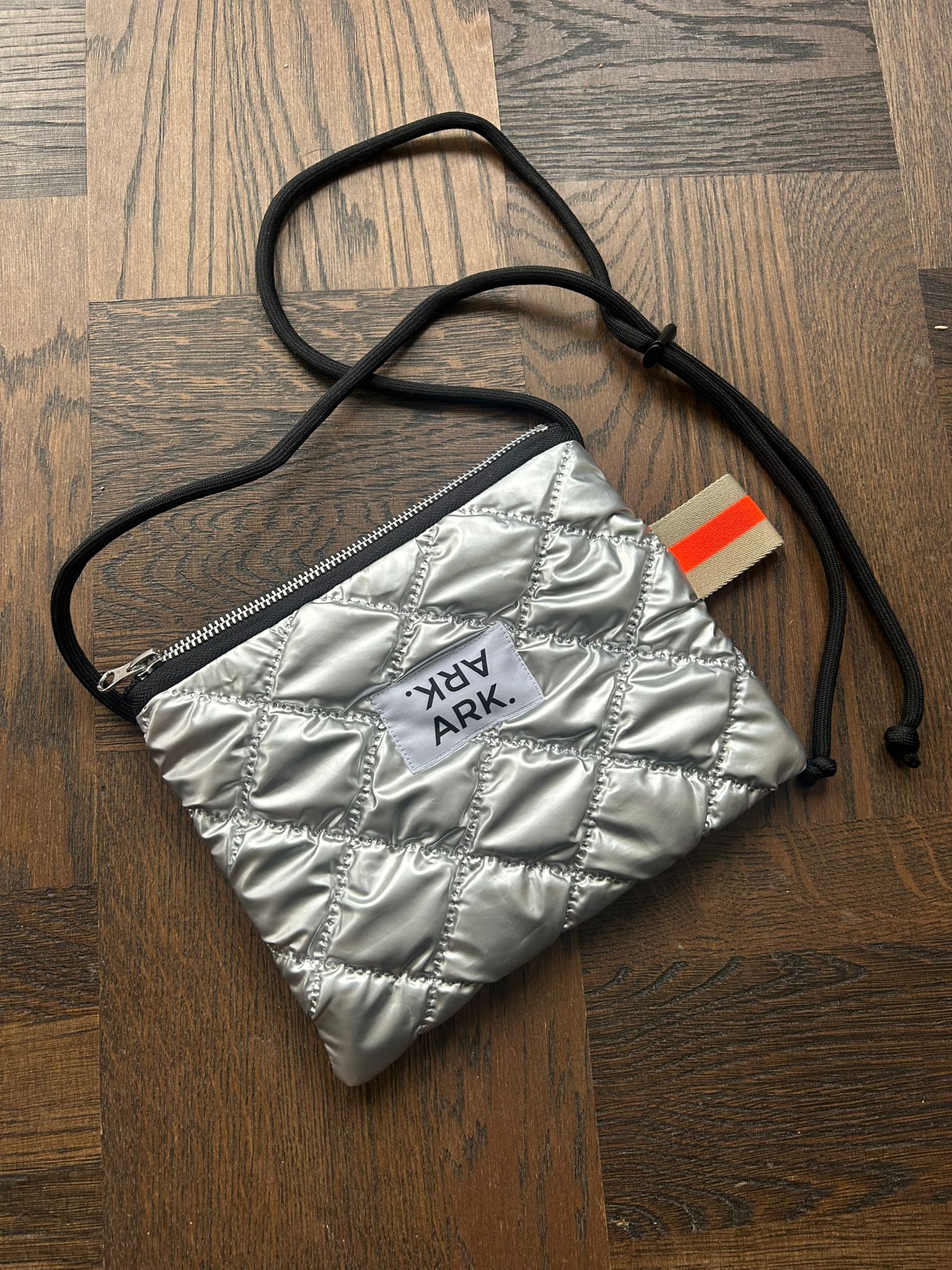 Mini bag Metallic Silver/Black