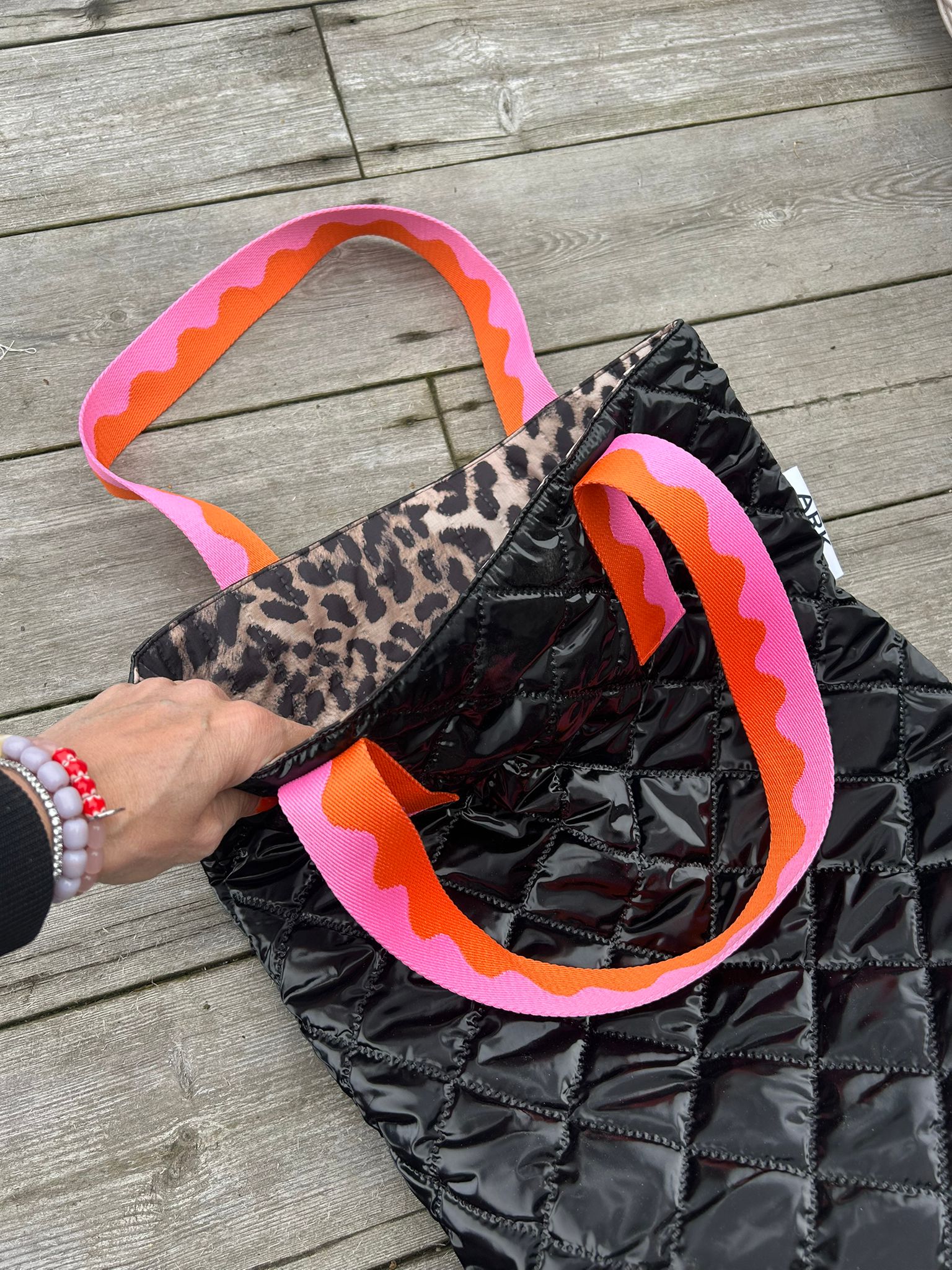 Tote black/leo