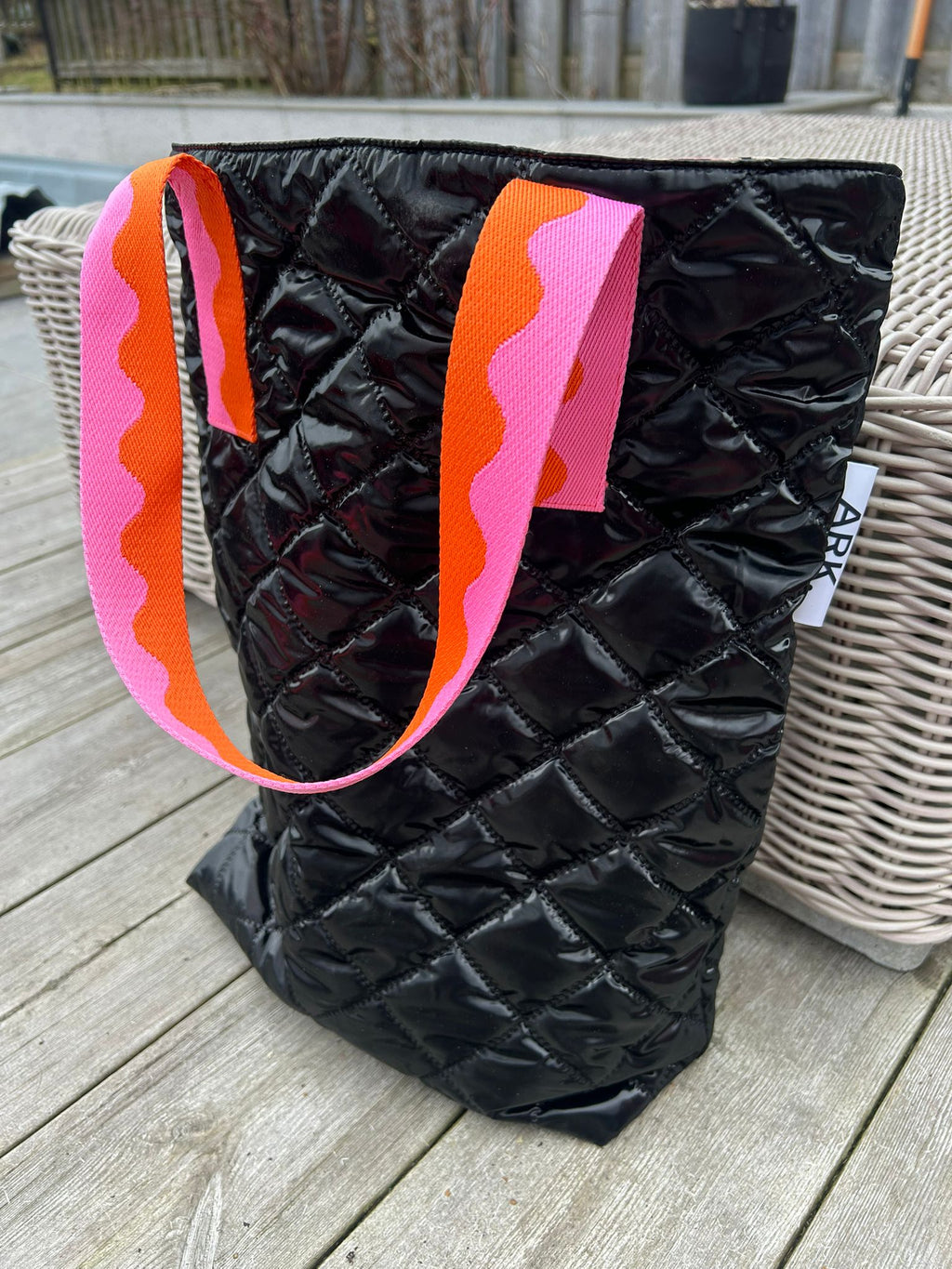 Tote black/leo