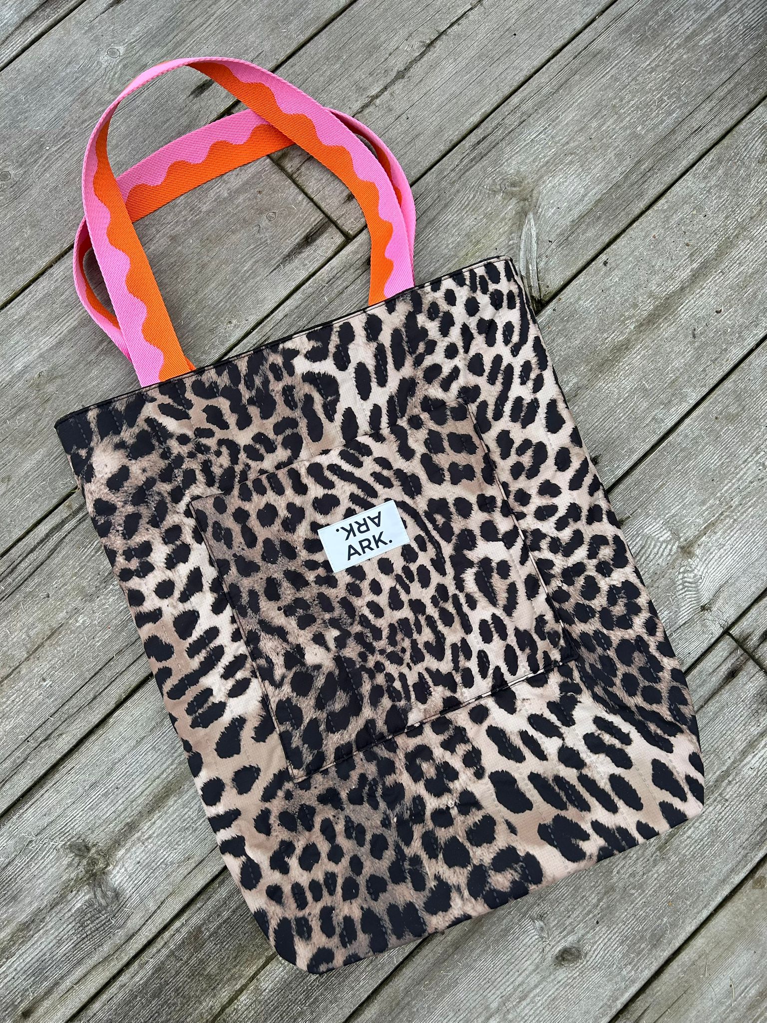 Tote black/leo