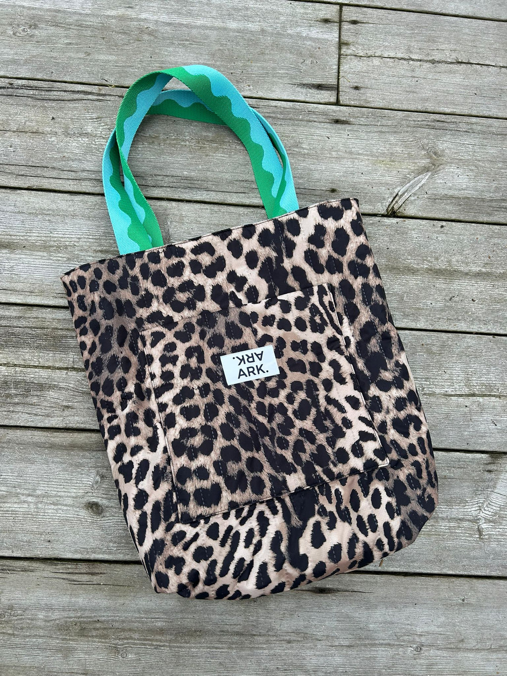 Tote grey/leo