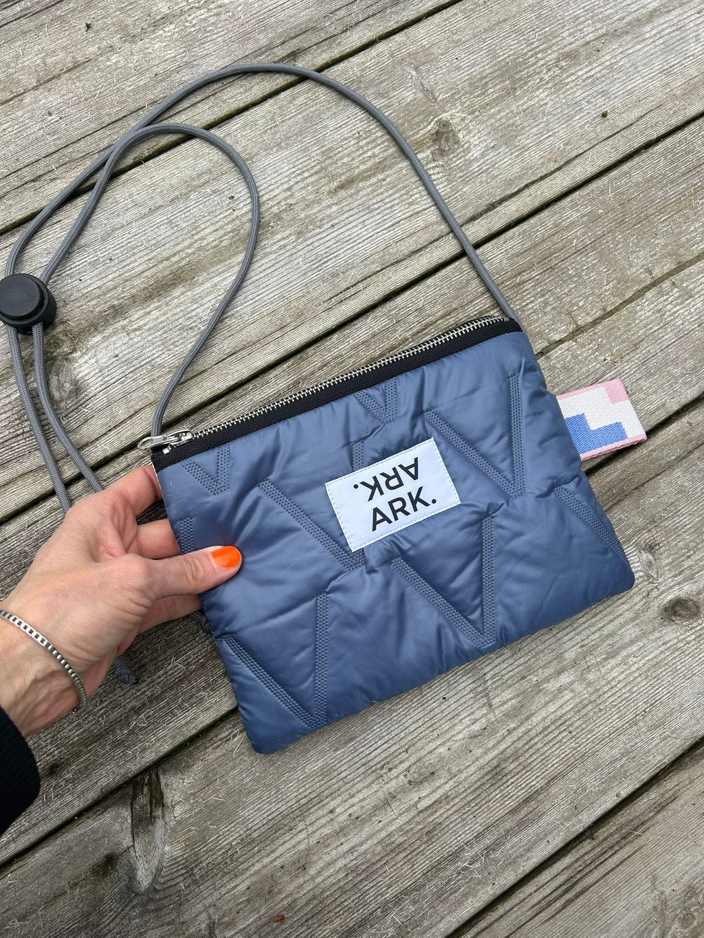 Mini bag Blue/Silver