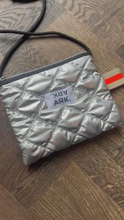 Mini bag Metallic Silver/Black